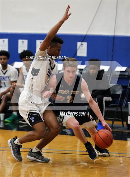 Thumbnail 1 in Grace Prep vs Trinity Christian (Trinity Tiger Classic) photogallery.