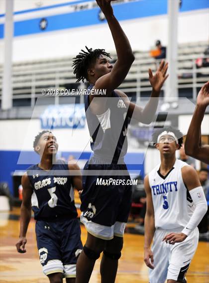 Thumbnail 1 in Grace Prep vs Trinity Christian (Trinity Tiger Classic) photogallery.