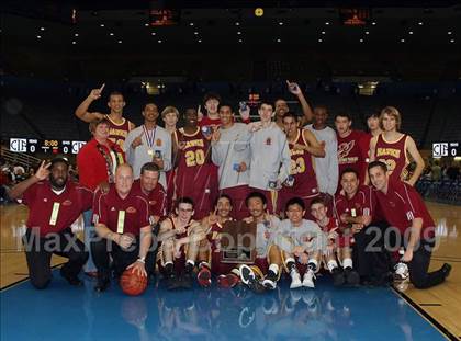 Thumbnail 2 in Harvard-Westlake vs. Ocean View (CIF SoCal D3 Final) photogallery.