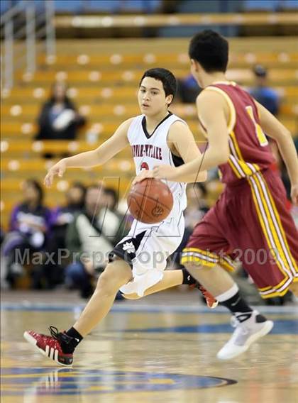 Thumbnail 2 in Harvard-Westlake vs. Ocean View (CIF SoCal D3 Final) photogallery.