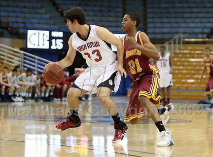 Thumbnail 2 in Harvard-Westlake vs. Ocean View (CIF SoCal D3 Final) photogallery.