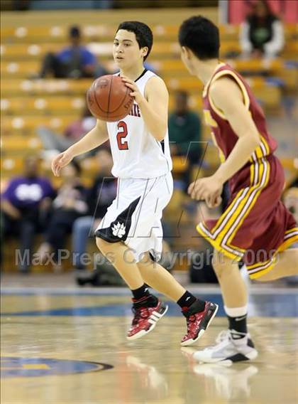 Thumbnail 1 in Harvard-Westlake vs. Ocean View (CIF SoCal D3 Final) photogallery.