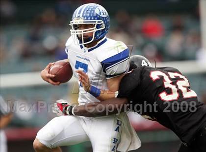 Thumbnail 3 in La Habra vs. Tustin (CIF SS Southwest Final) photogallery.