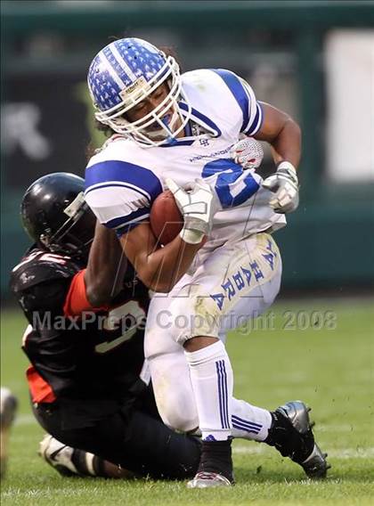 Thumbnail 3 in La Habra vs. Tustin (CIF SS Southwest Final) photogallery.