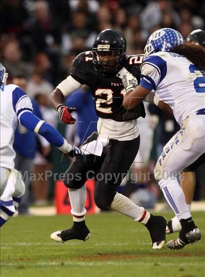 Thumbnail 3 in La Habra vs. Tustin (CIF SS Southwest Final) photogallery.