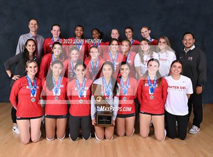 Thumbnail 2 in Archbishop Mitty @ Mater Dei (CIF State Open Division Final Awards) photogallery.