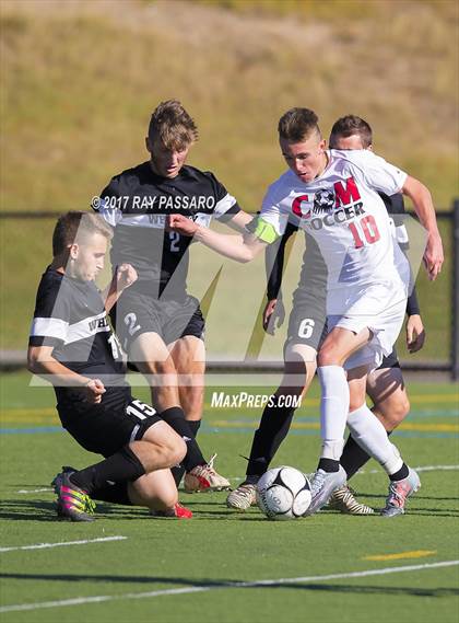 Thumbnail 3 in Wheatley vs. Center Moriches (NYSPHSAA Class B Regional Semifinal) photogallery.