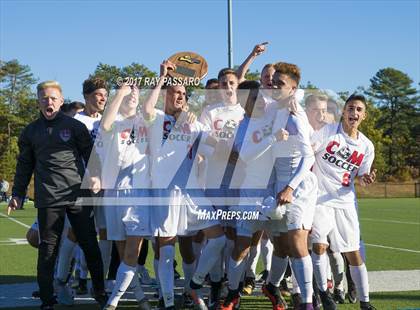 Thumbnail 2 in Wheatley vs. Center Moriches (NYSPHSAA Class B Regional Semifinal) photogallery.