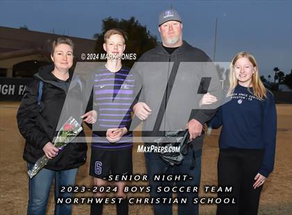 Thumbnail 3 in Fountain Hills @ Northwest Christian (Senior Night) photogallery.