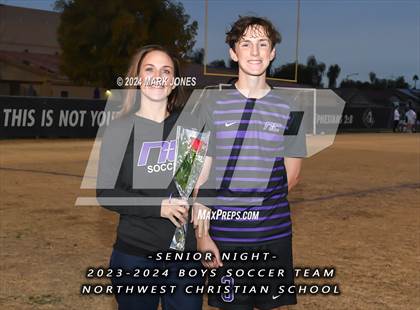 Thumbnail 2 in Fountain Hills @ Northwest Christian (Senior Night) photogallery.