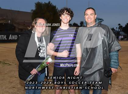 Thumbnail 1 in Fountain Hills @ Northwest Christian (Senior Night) photogallery.