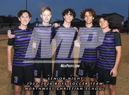 Thumbnail 2 in Fountain Hills @ Northwest Christian (Senior Night) photogallery.