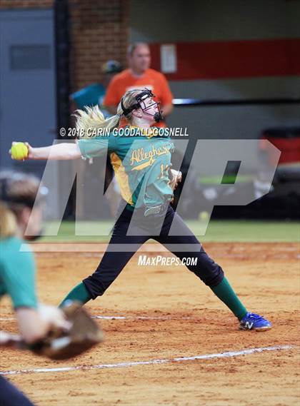 Thumbnail 3 in Louisburg vs. Alleghany (NCHSAA 1A Final) photogallery.