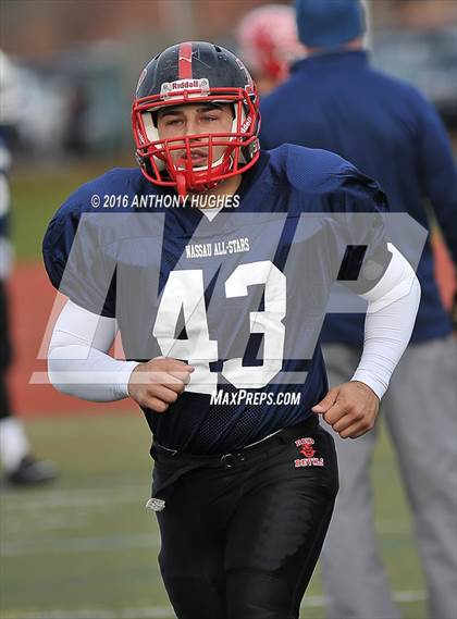 Thumbnail 1 in Nassau County Senior Game (Conference I&IV vs Conference II&III) photogallery.