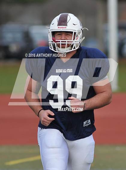 Thumbnail 2 in Nassau County Senior Game (Conference I&IV vs Conference II&III) photogallery.