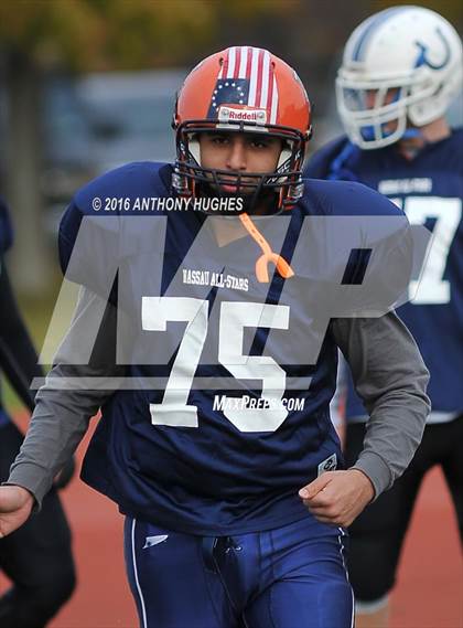 Thumbnail 1 in Nassau County Senior Game (Conference I&IV vs Conference II&III) photogallery.