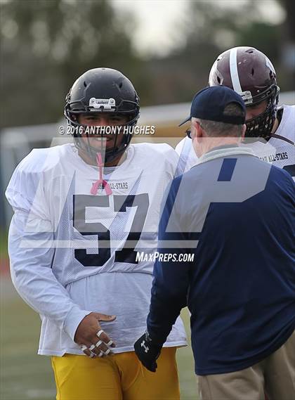 Thumbnail 2 in Nassau County Senior Game (Conference I&IV vs Conference II&III) photogallery.