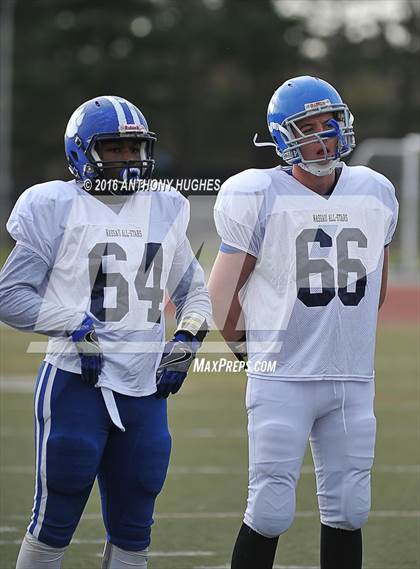 Thumbnail 1 in Nassau County Senior Game (Conference I&IV vs Conference II&III) photogallery.