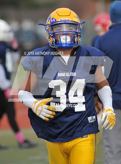 Thumbnail 1 in Nassau County Senior Game (Conference I&IV vs Conference II&III) photogallery.