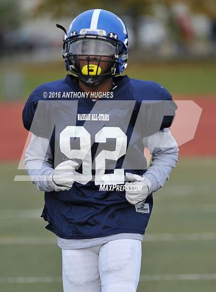 Thumbnail 3 in Nassau County Senior Game (Conference I&IV vs Conference II&III) photogallery.