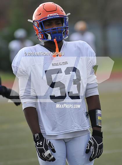 Thumbnail 1 in Nassau County Senior Game (Conference I&IV vs Conference II&III) photogallery.