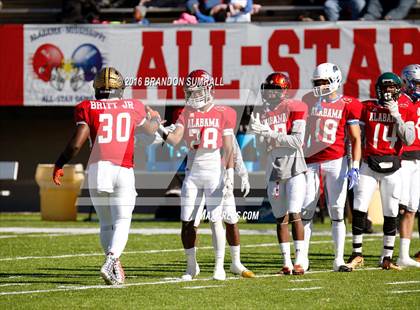 Thumbnail 2 in Alabama vs Mississippi All-Star Game (Cramton Bowl) photogallery.