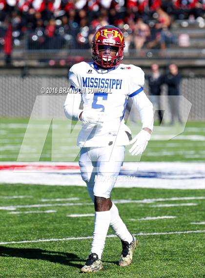 Thumbnail 2 in Alabama vs Mississippi All-Star Game (Cramton Bowl) photogallery.