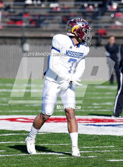 Thumbnail 1 in Alabama vs Mississippi All-Star Game (Cramton Bowl) photogallery.