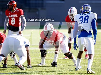 Thumbnail 1 in Alabama vs Mississippi All-Star Game (Cramton Bowl) photogallery.