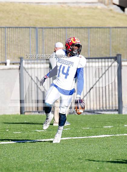 Thumbnail 1 in Alabama vs Mississippi All-Star Game (Cramton Bowl) photogallery.