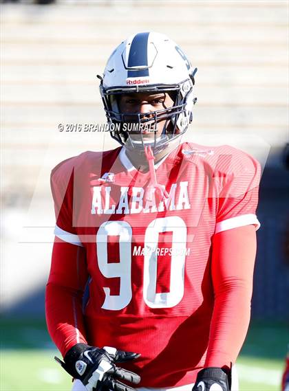 Thumbnail 1 in Alabama vs Mississippi All-Star Game (Cramton Bowl) photogallery.