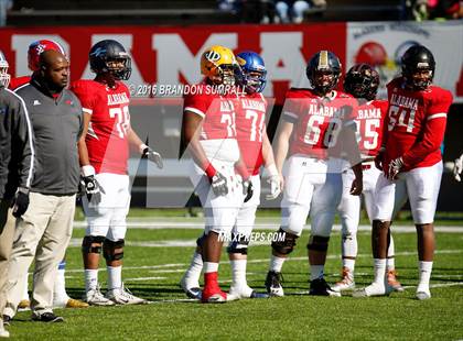 Thumbnail 1 in Alabama vs Mississippi All-Star Game (Cramton Bowl) photogallery.