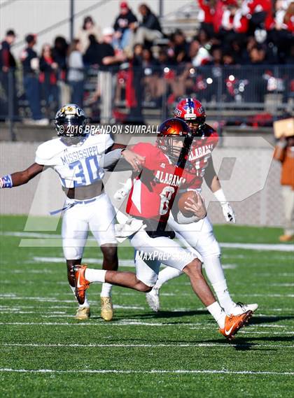 Thumbnail 2 in Alabama vs Mississippi All-Star Game (Cramton Bowl) photogallery.