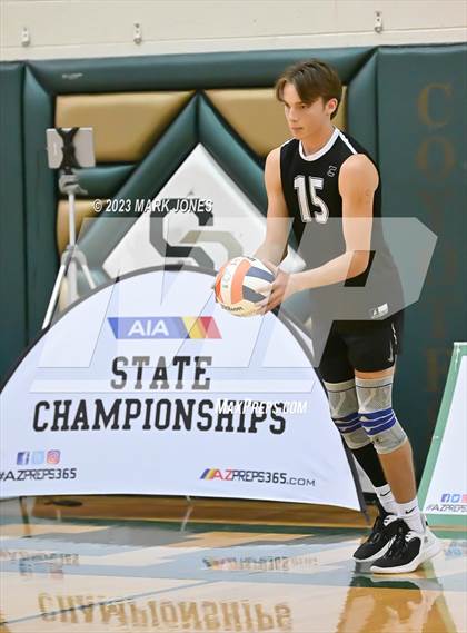 Thumbnail 2 in Deer Valley vs. Northwest Christian (AIA 4A Final) photogallery.