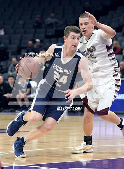 Thumbnail 1 in Rolling Hills Prep vs. St. Francis (CIF State D5 Final) photogallery.