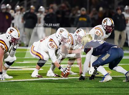 Thumbnail 3 in Gibson Southern @ Tri-West Hendricks (IHSAA 3A  Semifinal) photogallery.