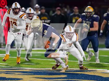 Thumbnail 2 in Gibson Southern @ Tri-West Hendricks (IHSAA 3A  Semifinal) photogallery.
