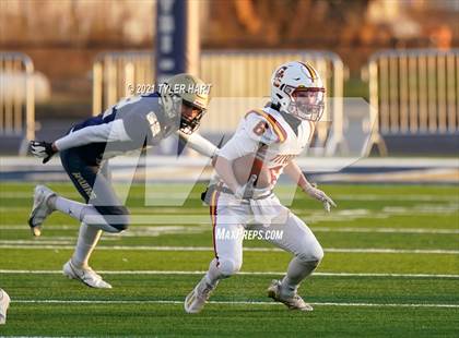 Thumbnail 2 in Gibson Southern @ Tri-West Hendricks (IHSAA 3A  Semifinal) photogallery.