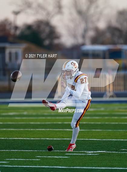 Thumbnail 3 in Gibson Southern @ Tri-West Hendricks (IHSAA 3A  Semifinal) photogallery.
