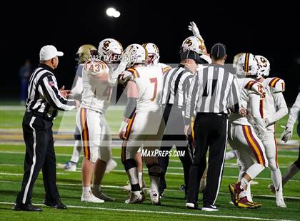 Thumbnail 2 in Gibson Southern @ Tri-West Hendricks (IHSAA 3A  Semifinal) photogallery.