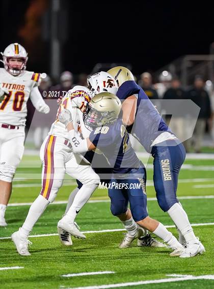 Thumbnail 1 in Gibson Southern @ Tri-West Hendricks (IHSAA 3A  Semifinal) photogallery.