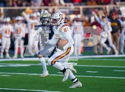 Thumbnail 2 in Gibson Southern @ Tri-West Hendricks (IHSAA 3A  Semifinal) photogallery.