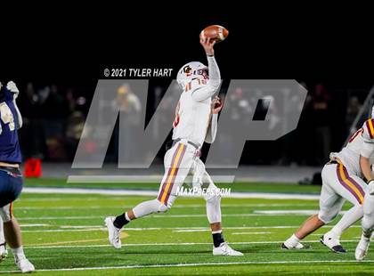 Thumbnail 2 in Gibson Southern @ Tri-West Hendricks (IHSAA 3A  Semifinal) photogallery.