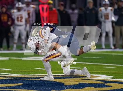 Thumbnail 2 in Gibson Southern @ Tri-West Hendricks (IHSAA 3A  Semifinal) photogallery.