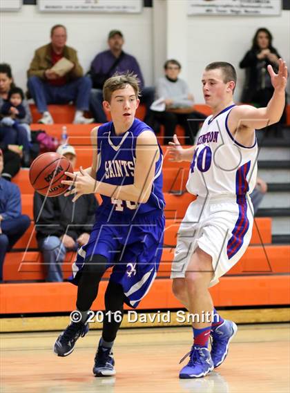 Thumbnail 3 in St. Paul Lutheran vs. Lexington (I-70 vs. MRVC East Challenge Tournament) photogallery.