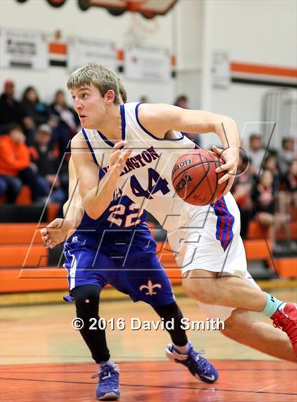 Thumbnail 2 in St. Paul Lutheran vs. Lexington (I-70 vs. MRVC East Challenge Tournament) photogallery.