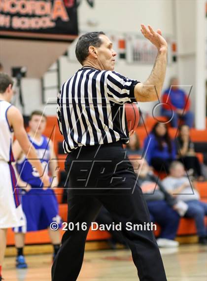Thumbnail 3 in St. Paul Lutheran vs. Lexington (I-70 vs. MRVC East Challenge Tournament) photogallery.