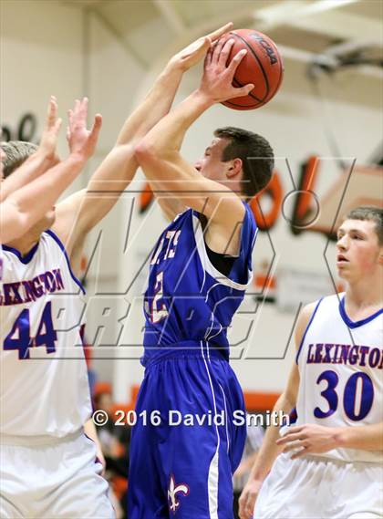 Thumbnail 3 in St. Paul Lutheran vs. Lexington (I-70 vs. MRVC East Challenge Tournament) photogallery.