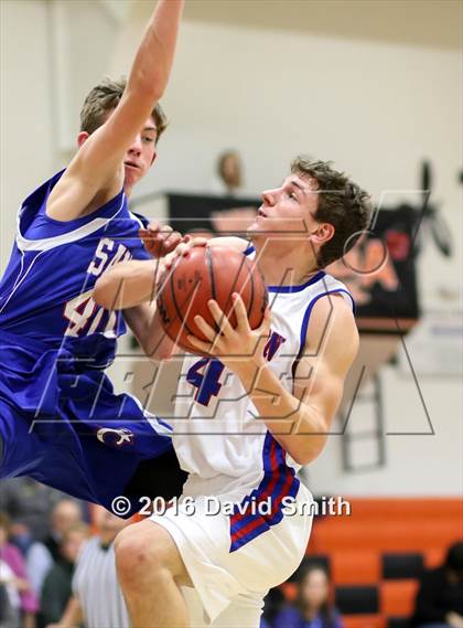 Thumbnail 3 in St. Paul Lutheran vs. Lexington (I-70 vs. MRVC East Challenge Tournament) photogallery.