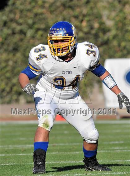 Thumbnail 3 in El Toro vs. Tustin (CIF SS Southwest Division Final)  photogallery.